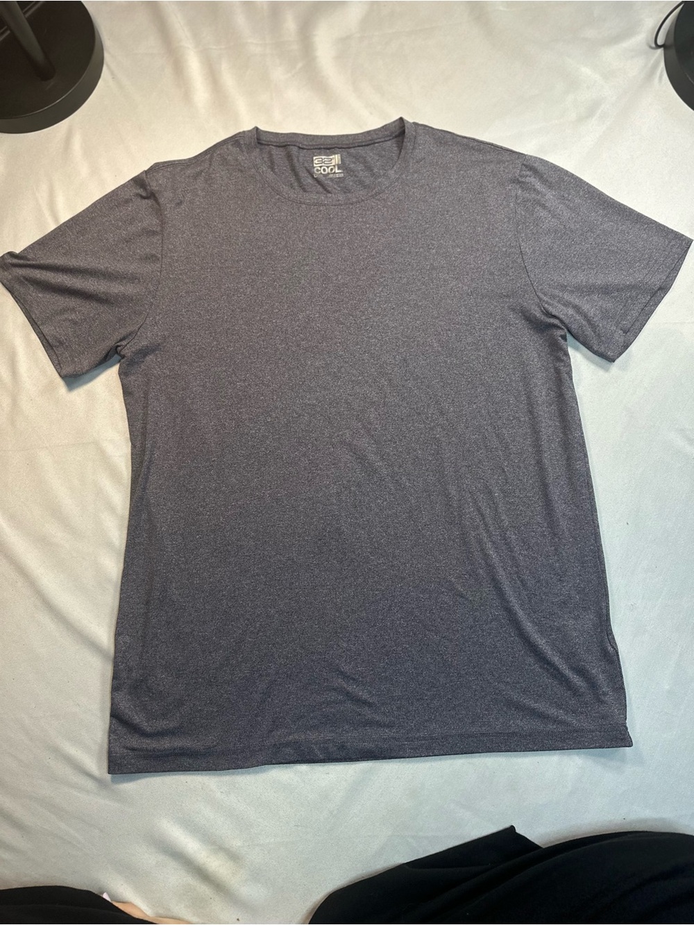 32‎ Degrees Men's Crew Neck Short Sleeve Tee - Charcoal